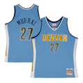 tuec D.Nuggets #27 Jamal Murray Mitchell & Ness Powder Blue 2016-17 Throwback Swingman Jerseys