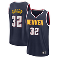 tuec D.Nuggets #32 Aaron Gordon Navy Fast Break Replica Player Jerseys - Icon Edition