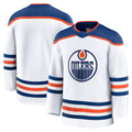 Tuec E.Oilers White Away Premium Jerseys