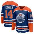 Tuec E.Oilers #14 Mattias Ekholm Royal Home Breakaway Jerseys