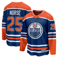 Tuec E.Oilers #25 Darnell Nurse Royal Home Breakaway Player Jerseys