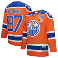 Tuec E.Oilers #97 Connor McDavid Mitchell & Ness Orange Power Play Jerseys
