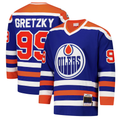 Tuec E.Oilers #99 Wayne Gretzky Royal 1979-80 Power Play Jerseys