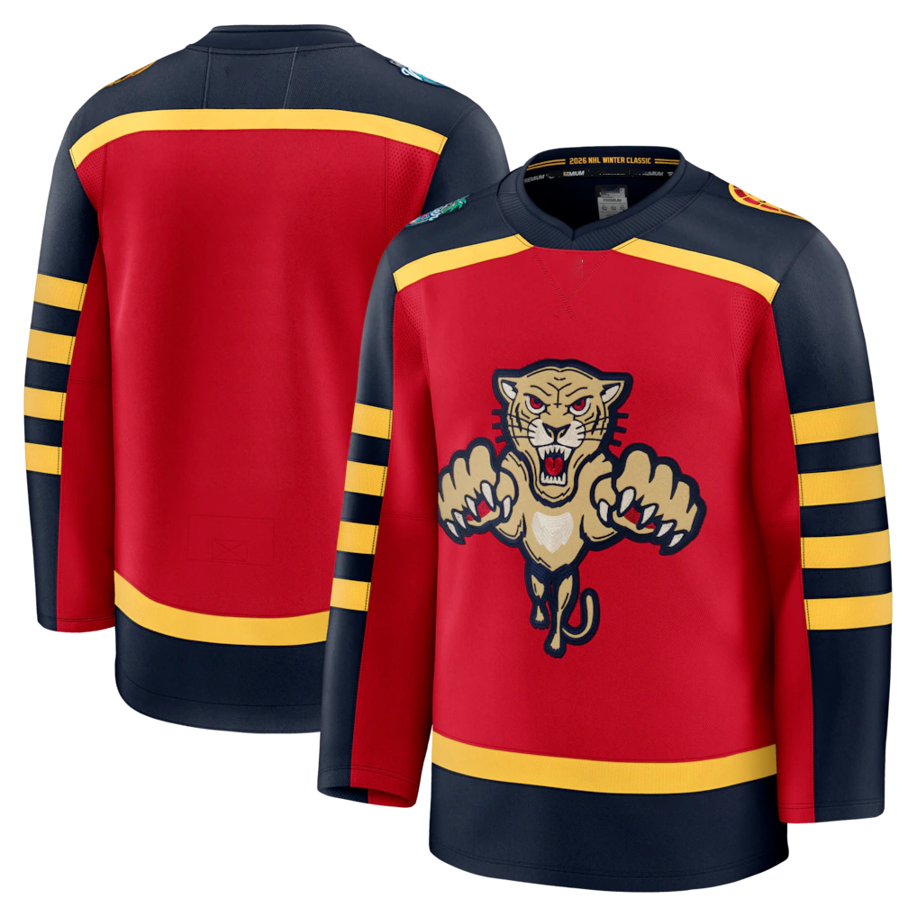 Tuec F.Panthers Red 2026 Winter Classic Premium Jerseys