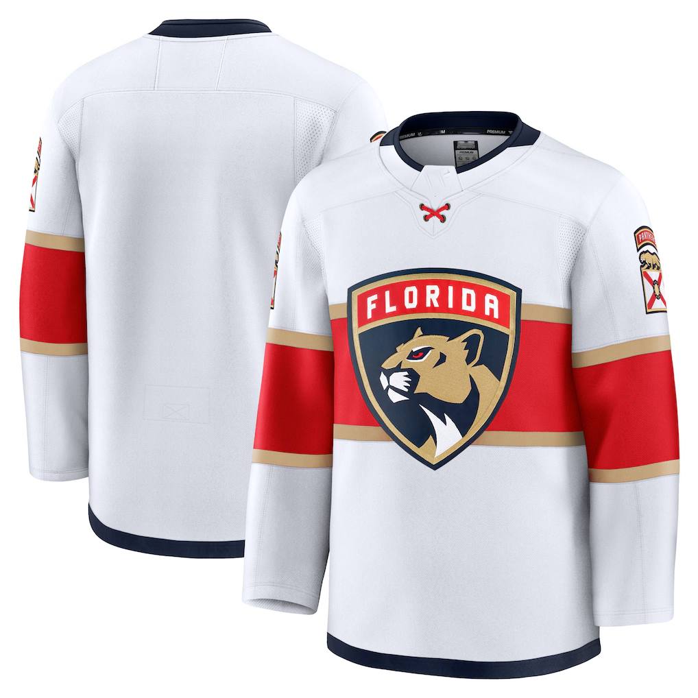 Tuec F.Panthers White Away Premium Jerseys
