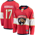 Tuec F.Panthers #17 Evan Rodrigues Red Home Breakaway Jerseys
