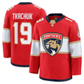 Tuec F.Panthers #19 Matthew Tkachuk Red Home Premium Jerseys