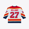 Tuec F.Panthers #27 Scott Mellanby Mitchell & Ness White 1996 Power Play Jerseys