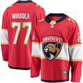 Tuec F.Panthers #77 Niko Mikkola Red Premier Breakaway Player Jerseys