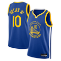 tuec G.State Warriors #10 Jimmy Butler III Royal Swingman Jerseys - Icon Edition