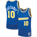 tuec G.State Warriors #10 Tim Hardaway Mitchell & Ness Royal 199091 Hardwood Classics Swingman Jerseys