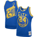 tuec G.State Warriors #24 Rick Barry Mitchell & Ness Royal 1966-67 Hardwood Classics Swingman Jerseys