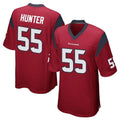 Tuec H.Texans #55 Danielle Hunter Player Red Home Game Stitched Jerseys