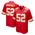 tuec KC.Chiefs #52 Creed Humphrey Player Red Home Game Stitched Jerseys