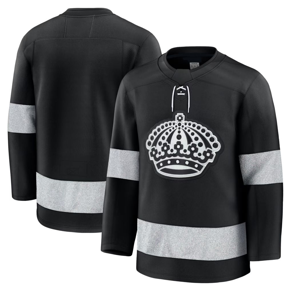 Tuec LA.Kings Black Alternate Premium Jerseys