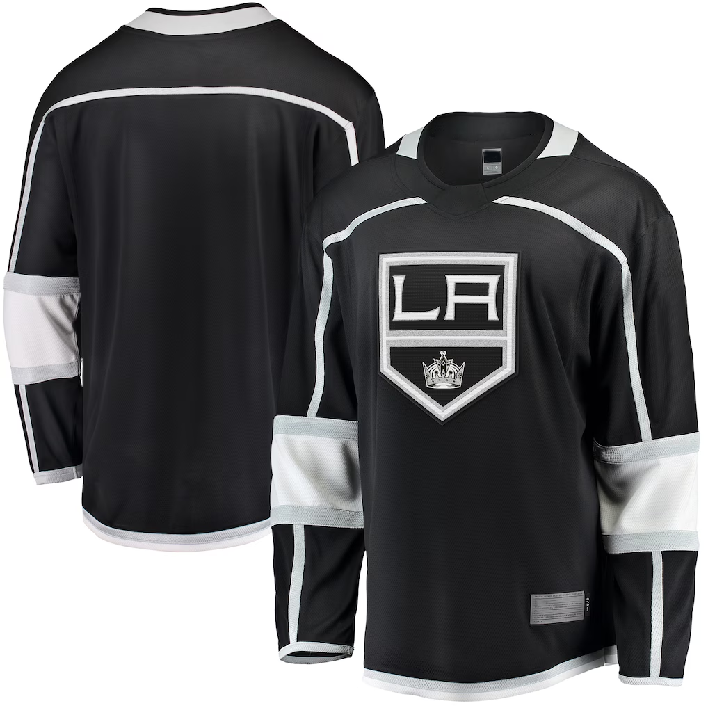 Tuec LA.Kings Black Home Breakaway Jerseys
