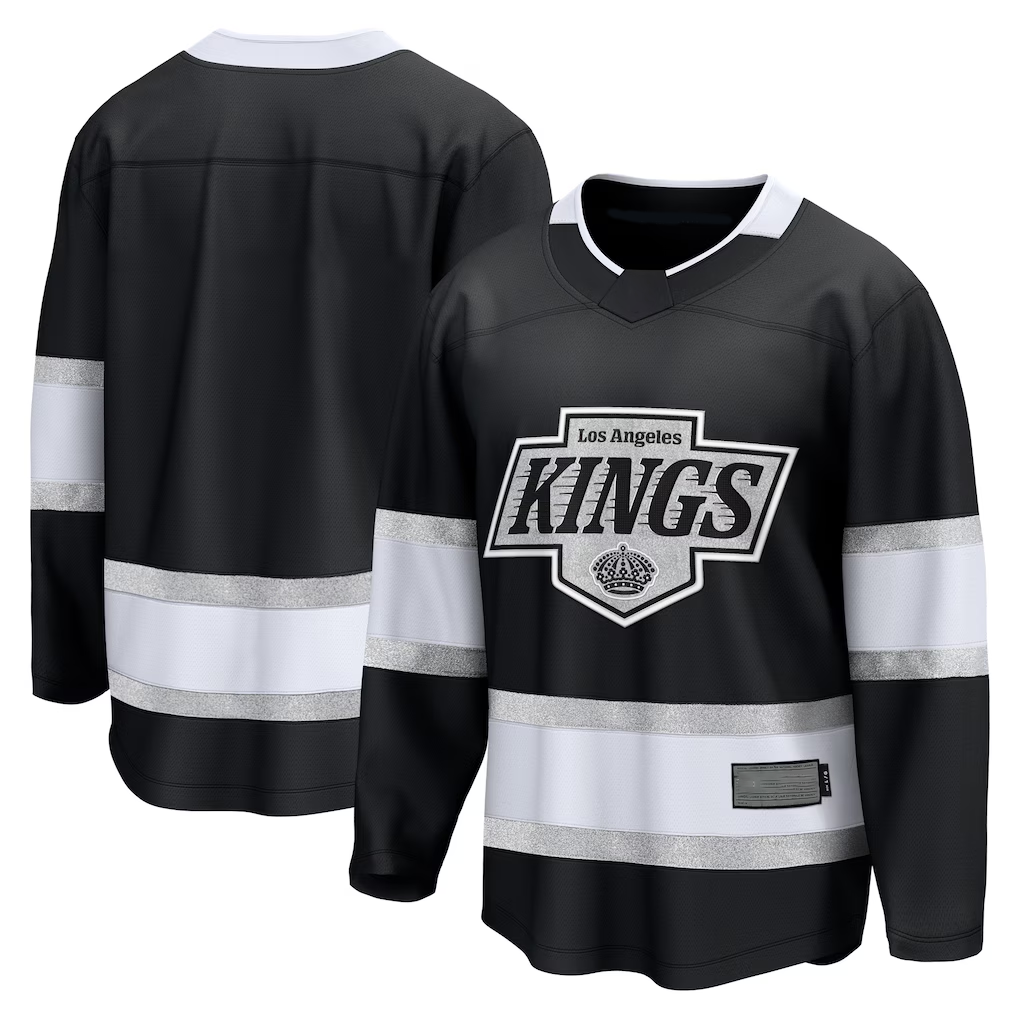 Tuec LA.Kings Black Home Breakaway Jerseys