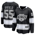 Tuec LA.Kings #55 Quinton Byfield Black Home Breakaway Jerseys