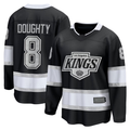Tuec LA.Kings #8 Drew Doughty Black Home Premier Breakaway Player Jerseys