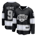 Tuec LA.Kings #9 Adrian Kempe Black Home Premier Breakaway Player Jerseys