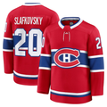 Tuec M.Canadiens #20 Juraj Slafkovsky Red Premium Jerseys