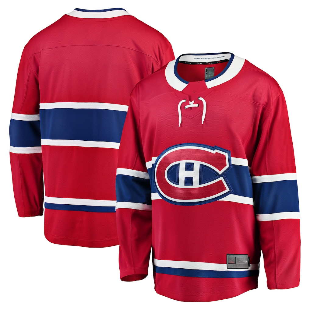 Tuec M.Canadiens Red Breakaway Home Jerseys