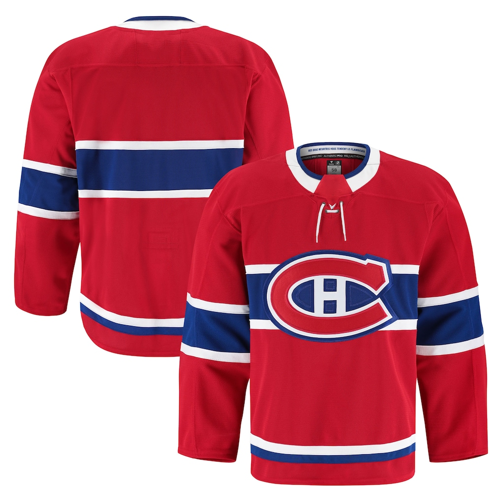 Tuec M.Canadiens Red Home Authentic Pro Jerseys