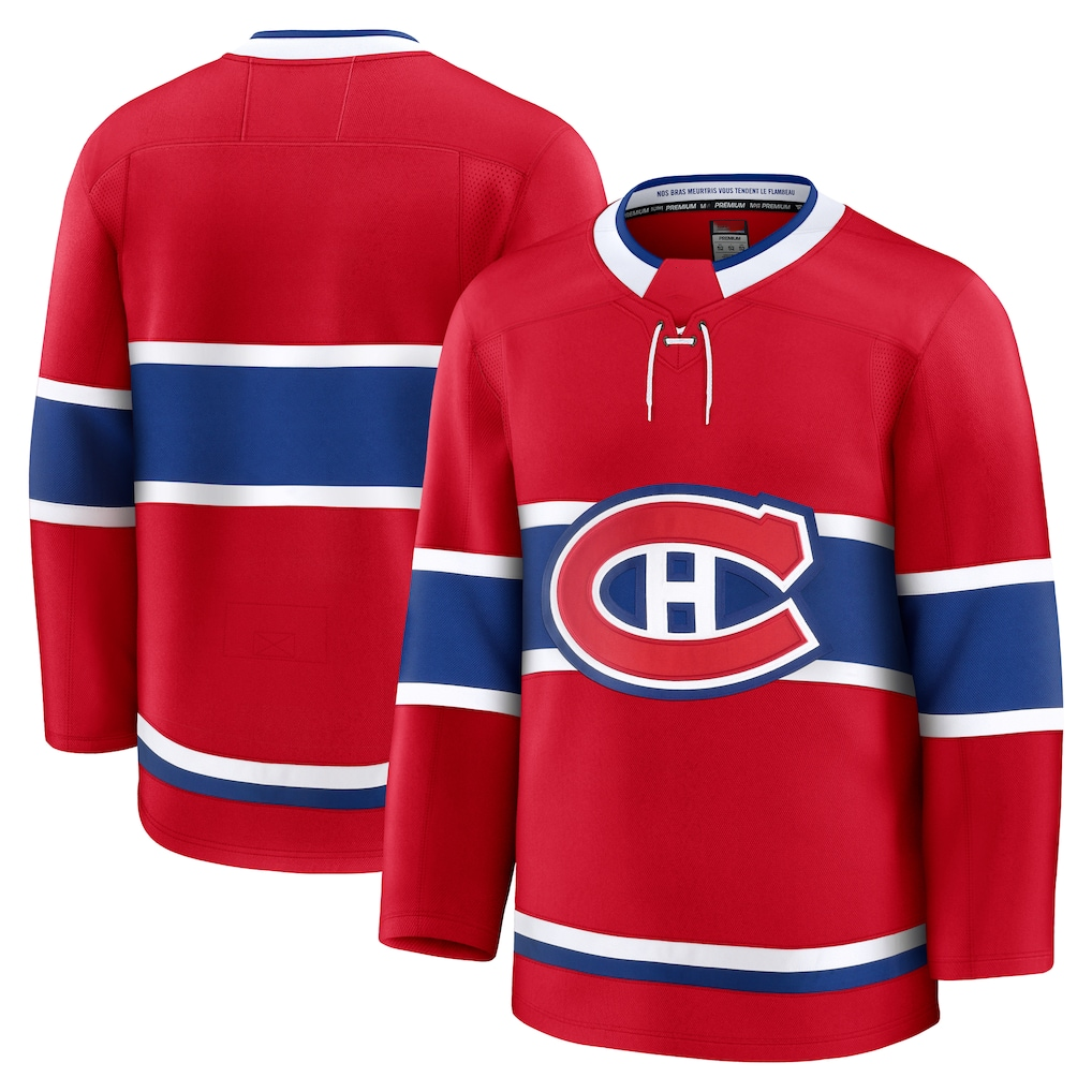 Tuec M.Canadiens Red Home Premium Jerseys