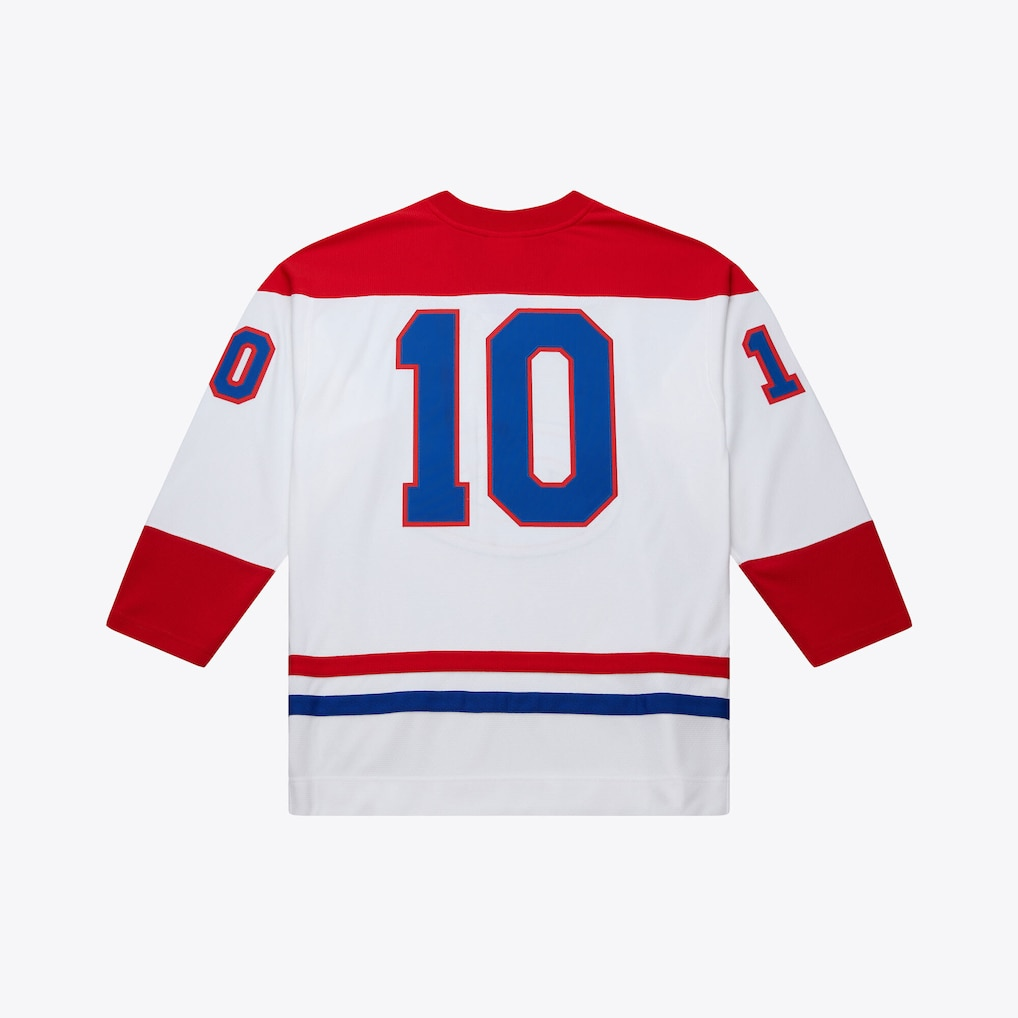 Tuec M.Canadiens #10 Guy Lafleur Mitchell & Ness White 1971 Power Play Jerseys