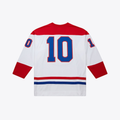 Tuec M.Canadiens #10 Guy Lafleur Mitchell & Ness White 1971 Power Play Jerseys
