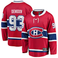 Tuec M.Canadiens #93 Ivan Demidov Red Home Breakaway Jerseys