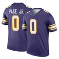 Tuec MN.Vikings #0 Ivan Pace Jr. Player Purple Limited Classic Home Game Stitched Jerseys