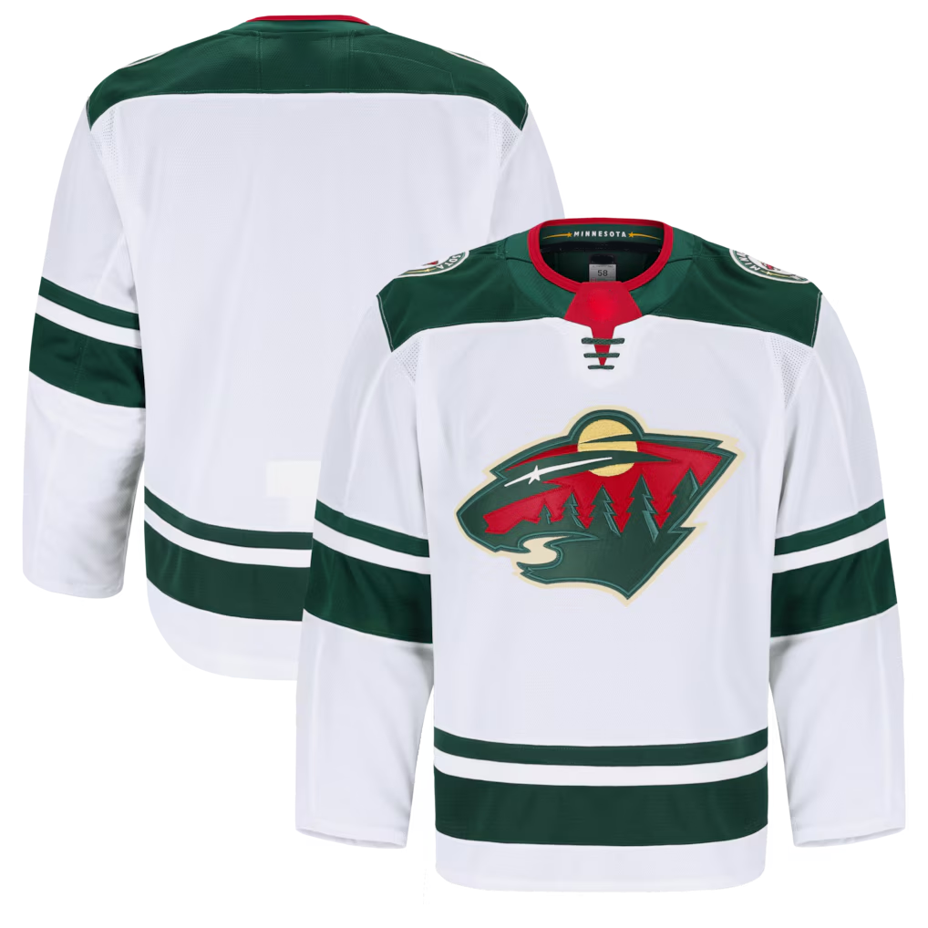 Tuec M.Wild White Away Authentic Pro Jerseys