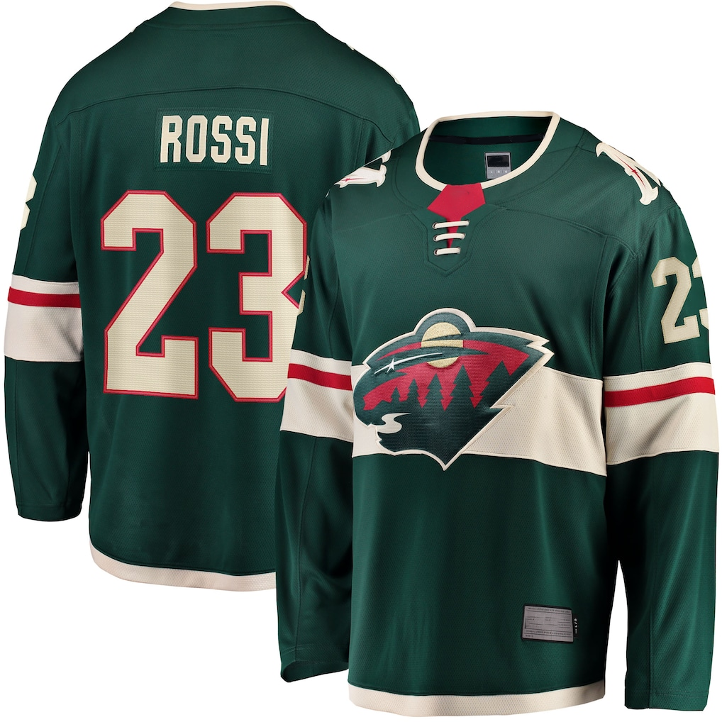Tuec M.Wild #23 Marco Rossi Green Home Breakaway Player Jerseys