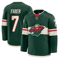 Tuec M.Wild #7 Brock Faber Green Anniversary Premium Jerseys