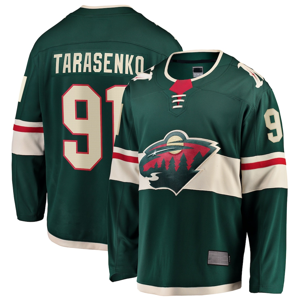 Tuec M.Wild #91 Vladimir Tarasenko Green Home Breakaway Jerseys