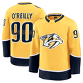 Tuec N.Predators #90 Ryan O'Reilly Yellow Home Premium Jerseys