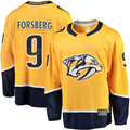 Tuec N.Predators #9 Filip Forsberg Gold Home Breakaway Jerseys