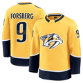 Tuec N.Predators #9 Filip Forsberg Gold Home Premium Jerseys