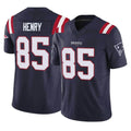Tuec NE.Patriots #85 Hunter Henry Player Navy Limited Vapor F.U.S.E. Home Game Stitched Jerseys