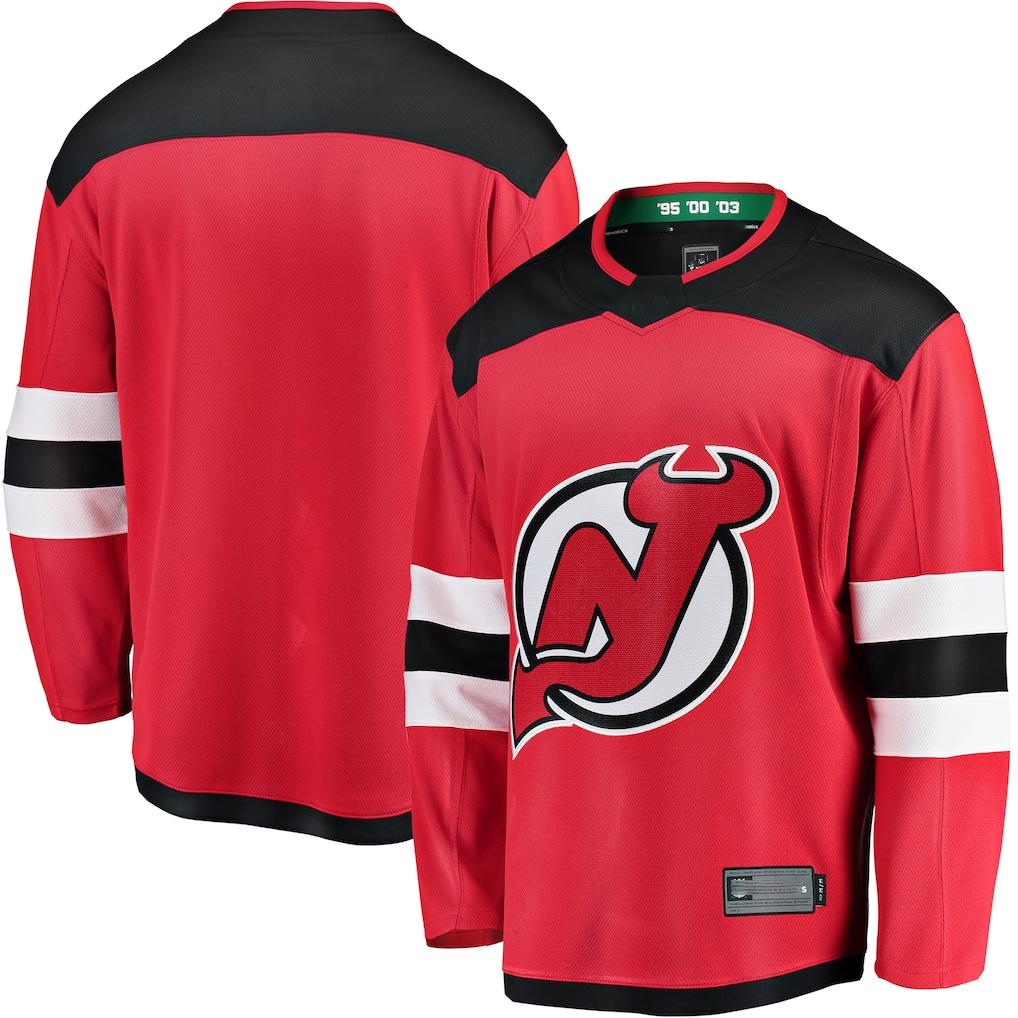 Tuec N.Jersey Devils Red Breakaway Home Jerseys