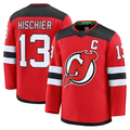 Tuec N.Jersey Devils #13 Nico Hischier Red Home Premium Jerseys
