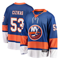 Tuec NY.Islanders #53 Casey Cizikas Royal Breakaway Player Jerseys