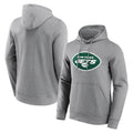 Tuec NY.Jets Gray LOGO Pullover Hoodies Limited Game Blank Player Stitched Jerseys