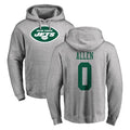 Tuec NY.Jets #0 Braelon Allen Player Gray LOGO Pullover Hoodies Limited Game Stitched Jerseys