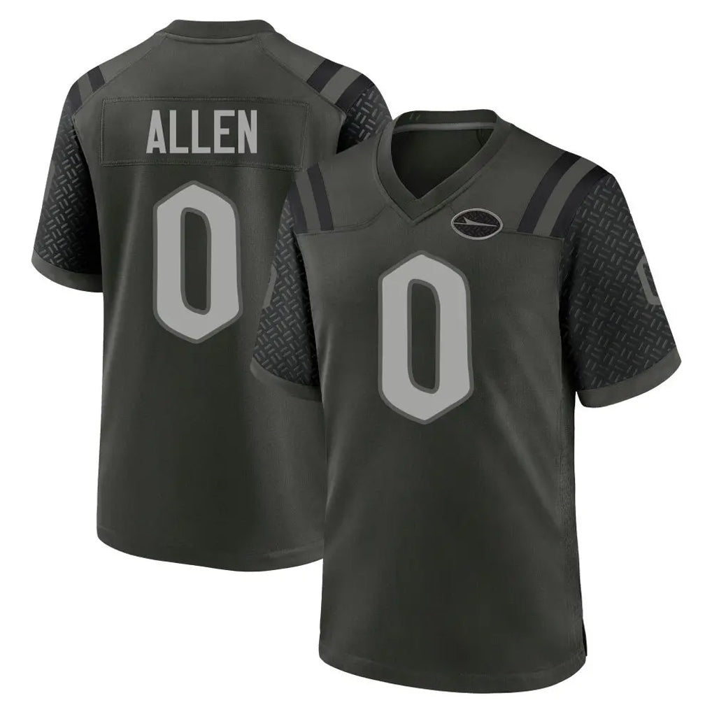 Tuec NY.Jets #0 Braelon Allen Player Green 2025 Rivalries Collection Home Game Stitched Jerseys