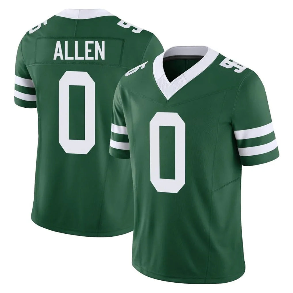 Tuec NY.Jets #0 Braelon Allen Player Green Legacy Limited Vapor F.U.S.E. Home Game Stitched Jerseys