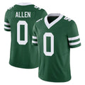Tuec NY.Jets #0 Braelon Allen Player Green Legacy Limited Vapor F.U.S.E. Home Game Stitched Jerseys