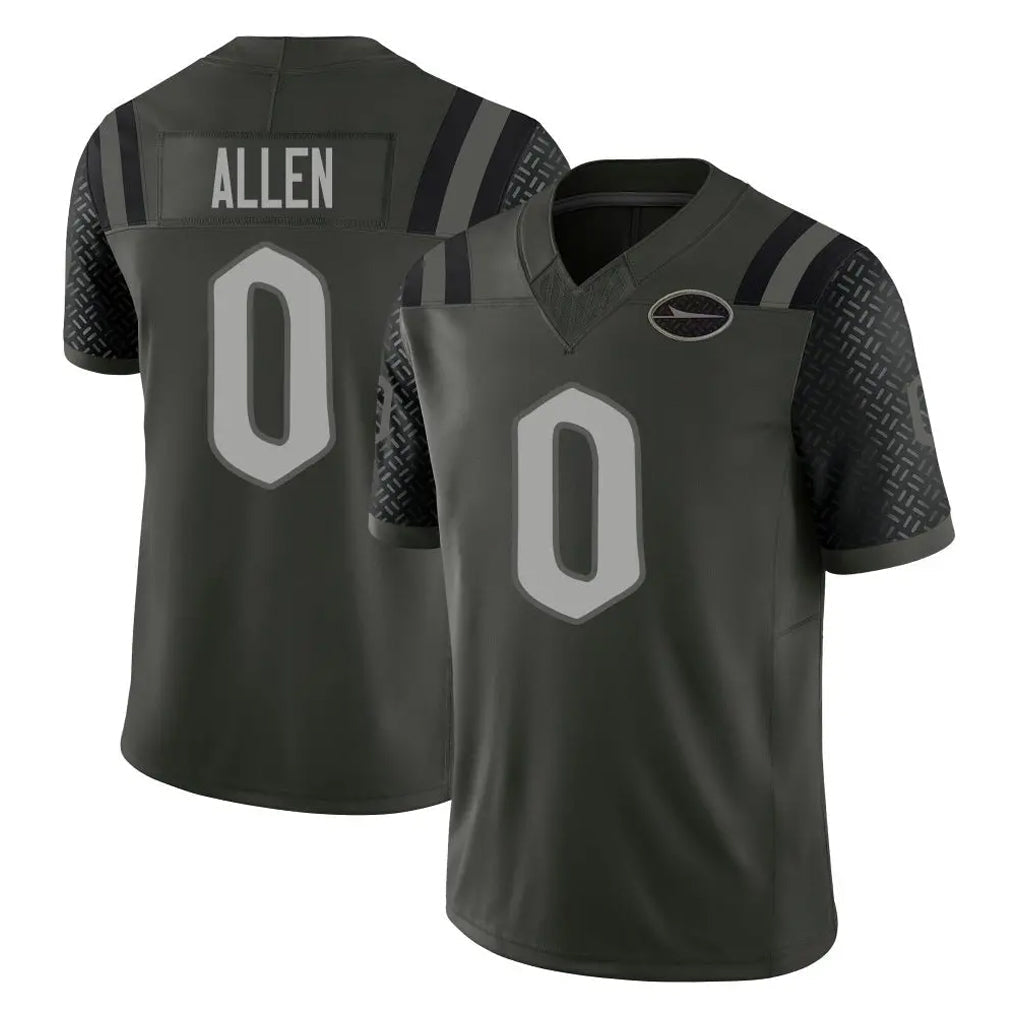 Tuec NY.Jets #0 Braelon Allen Player Green Limited 2025 Rivalries Collection Home Game Stitched Jerseys
