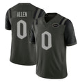 Tuec NY.Jets #0 Braelon Allen Player Green Limited 2025 Rivalries Collection Home Game Stitched Jerseys